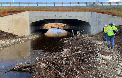 Coffee Creek Fish Barrier Removal